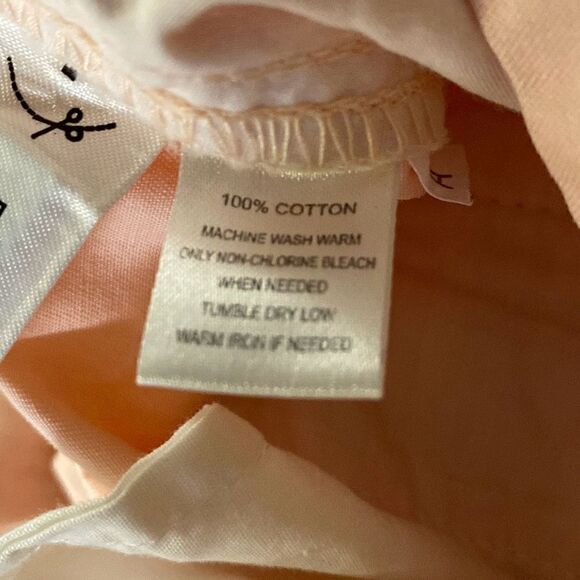 Ann Taylor Loft Baby Pink 100% Cotton High Waisted Shorts NWT | Size 8 - Picture 4 of 5